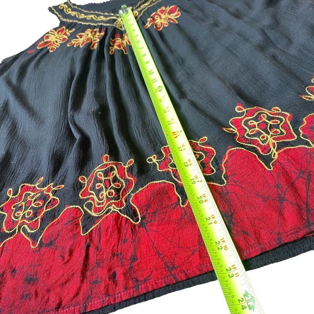 Embroidered Boho Tunic Tank-top - Picture 8 of 8